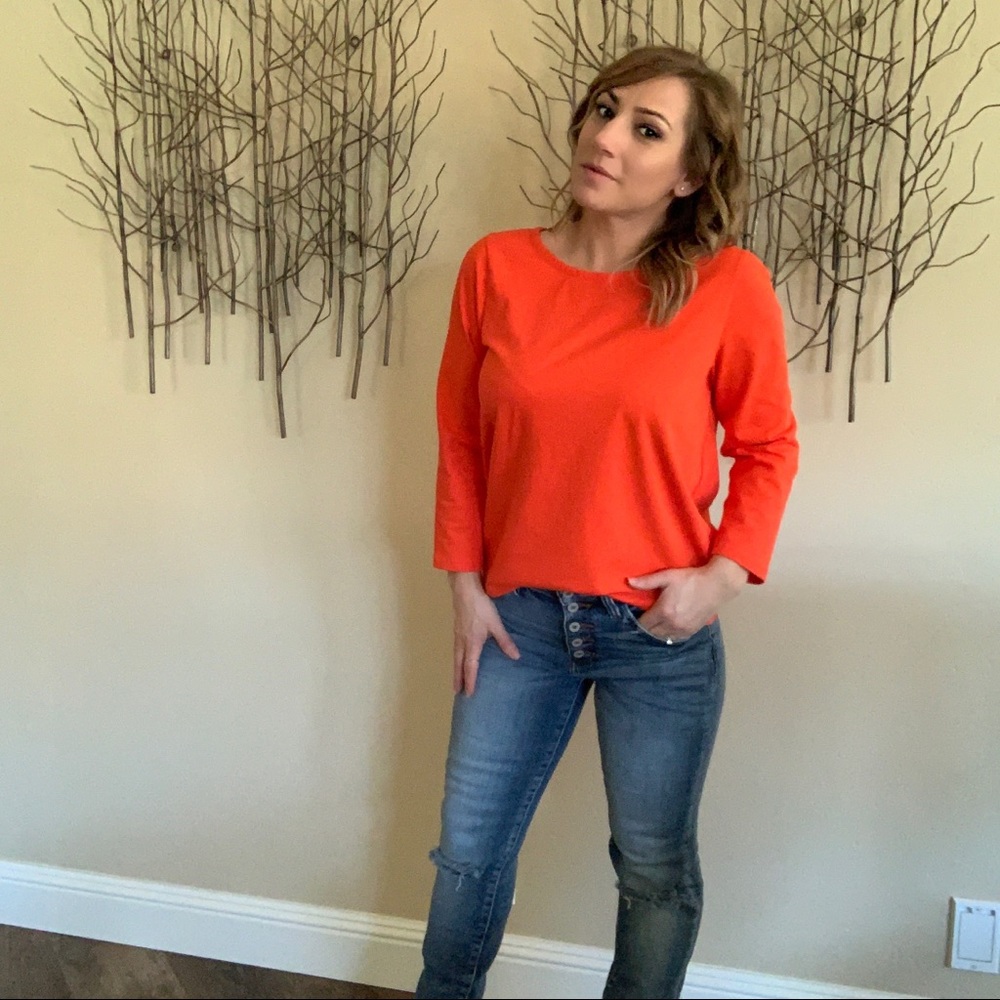 | kelly open back tie top• fire red | - Picture 4 of 6